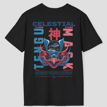 Celestial Tengu Mask T-Shirt