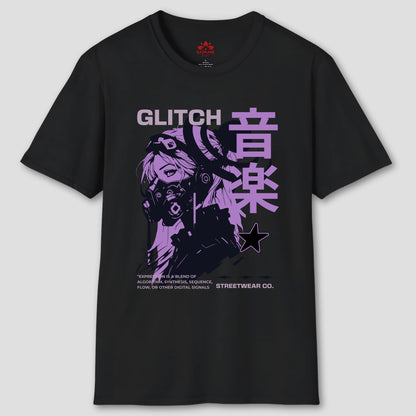 Glitch Purple T-Shirt