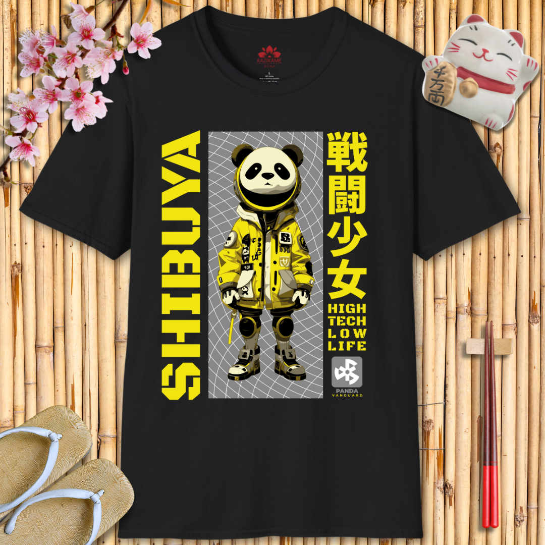 Shibuya Yellow Unisex Softstyle T-Shirt