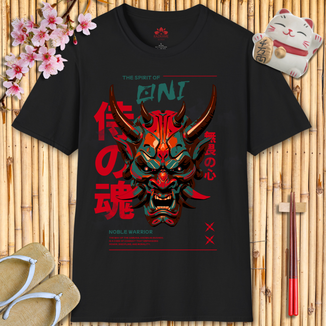 Oni Red Unisex Softstyle T-Shirt