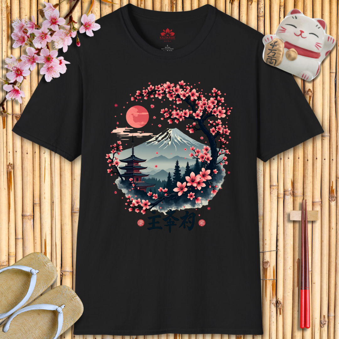 Serene Fuji Unisex Softstyle T-Shirt