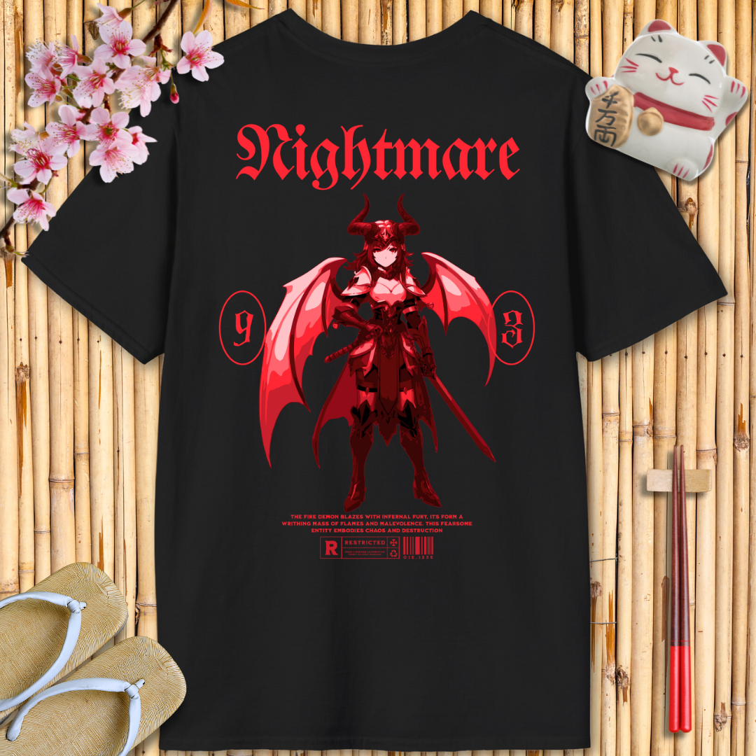 Nightmare Red Unisex Softstyle T-Shirt