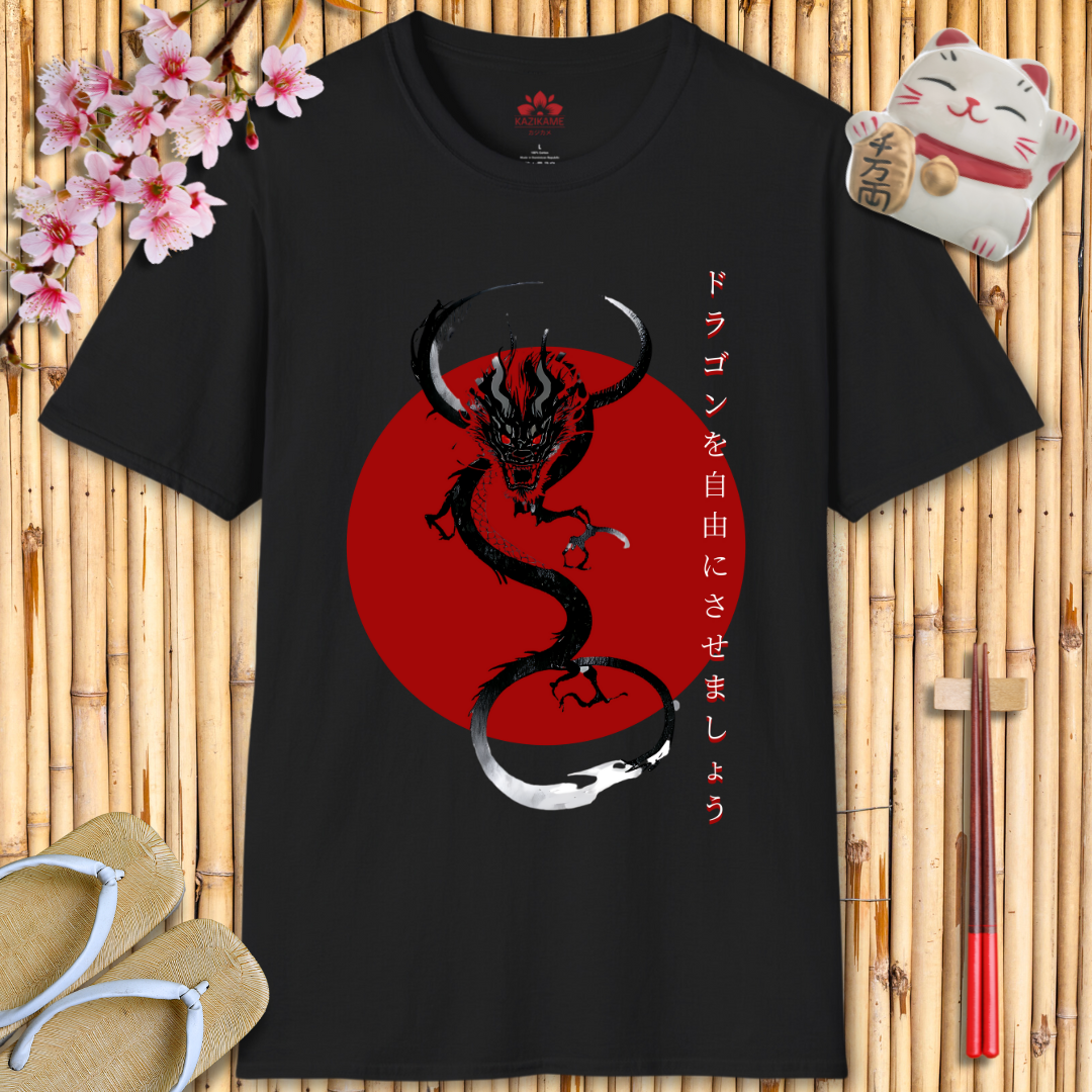 Traditional Dragon Unisex Softstyle T-Shirt