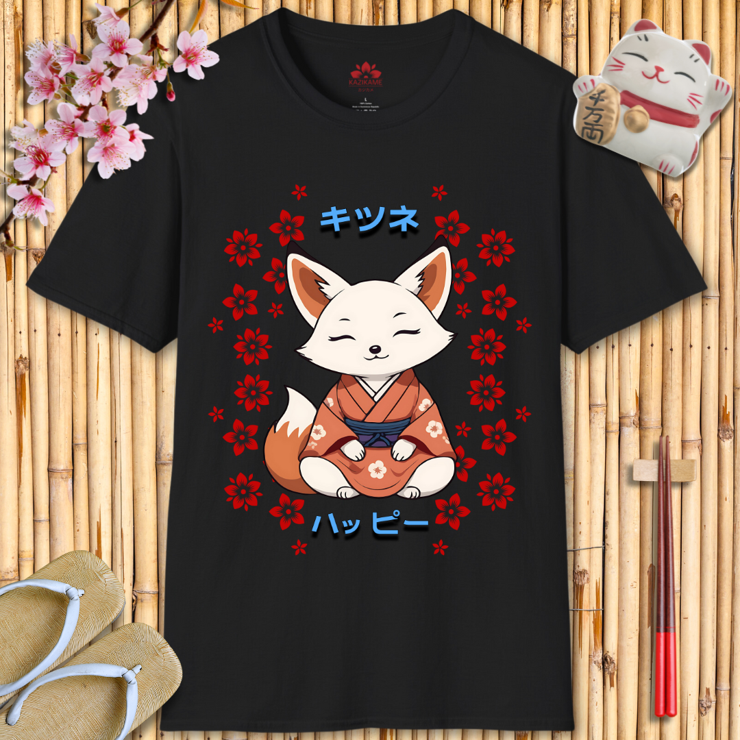 Zen Kitsune Unisex Softstyle T-Shirt