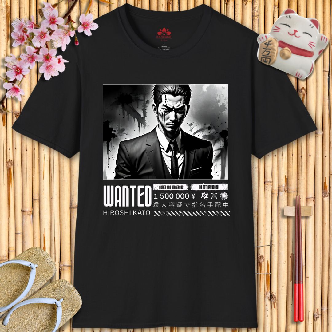 Wanted Yakuza Hitman Unisex Softstyle T-Shirt