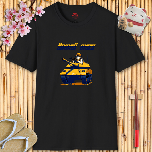 Kawaii Wars Yellow Blue Unisex Softstyle T-Shirt