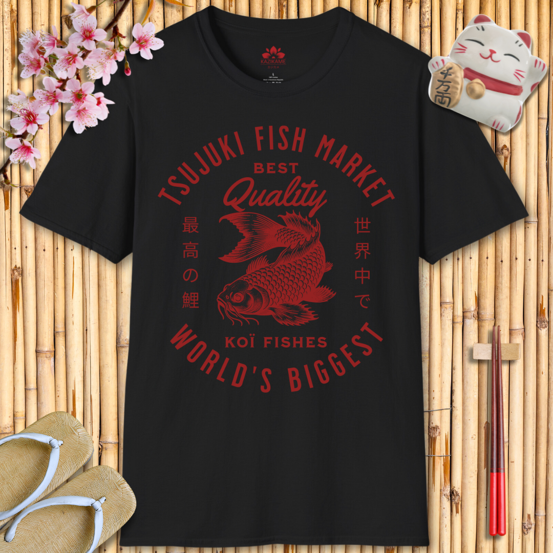 Tsujuki Fish Market Unisex Softstyle T-Shirt