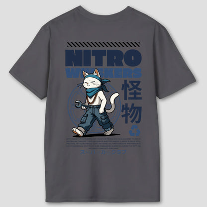 Nitro Whiskers Blue T-Shirt