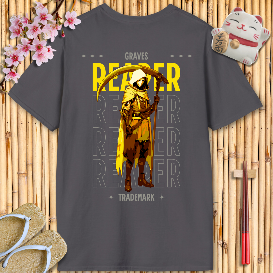 Reaper Yellow Back Unisex Softstyle T-Shirt