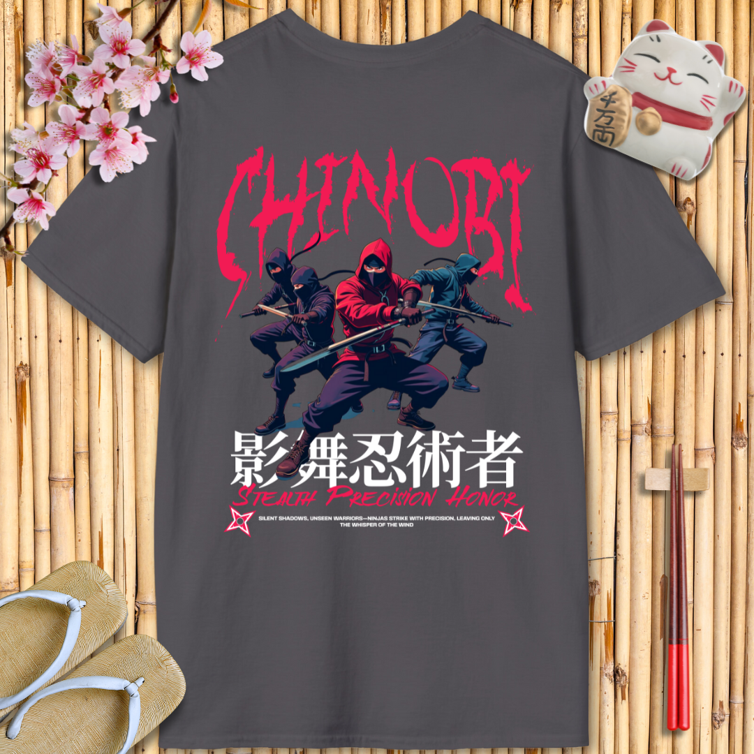 Ninja Gang Back Unisex Softstyle T-Shirt