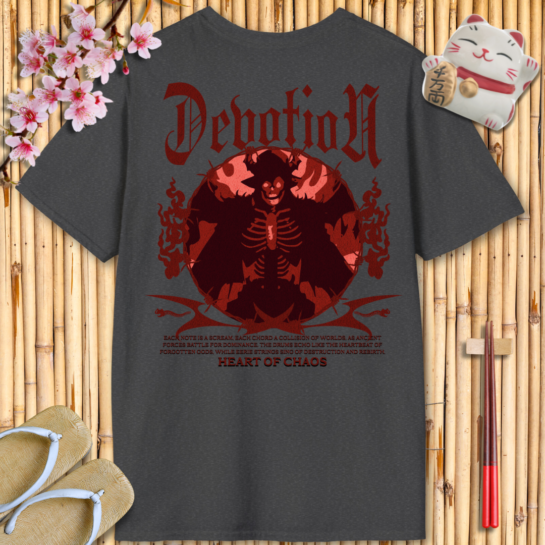 Devotion Red Back Unisex Softstyle T-Shirt