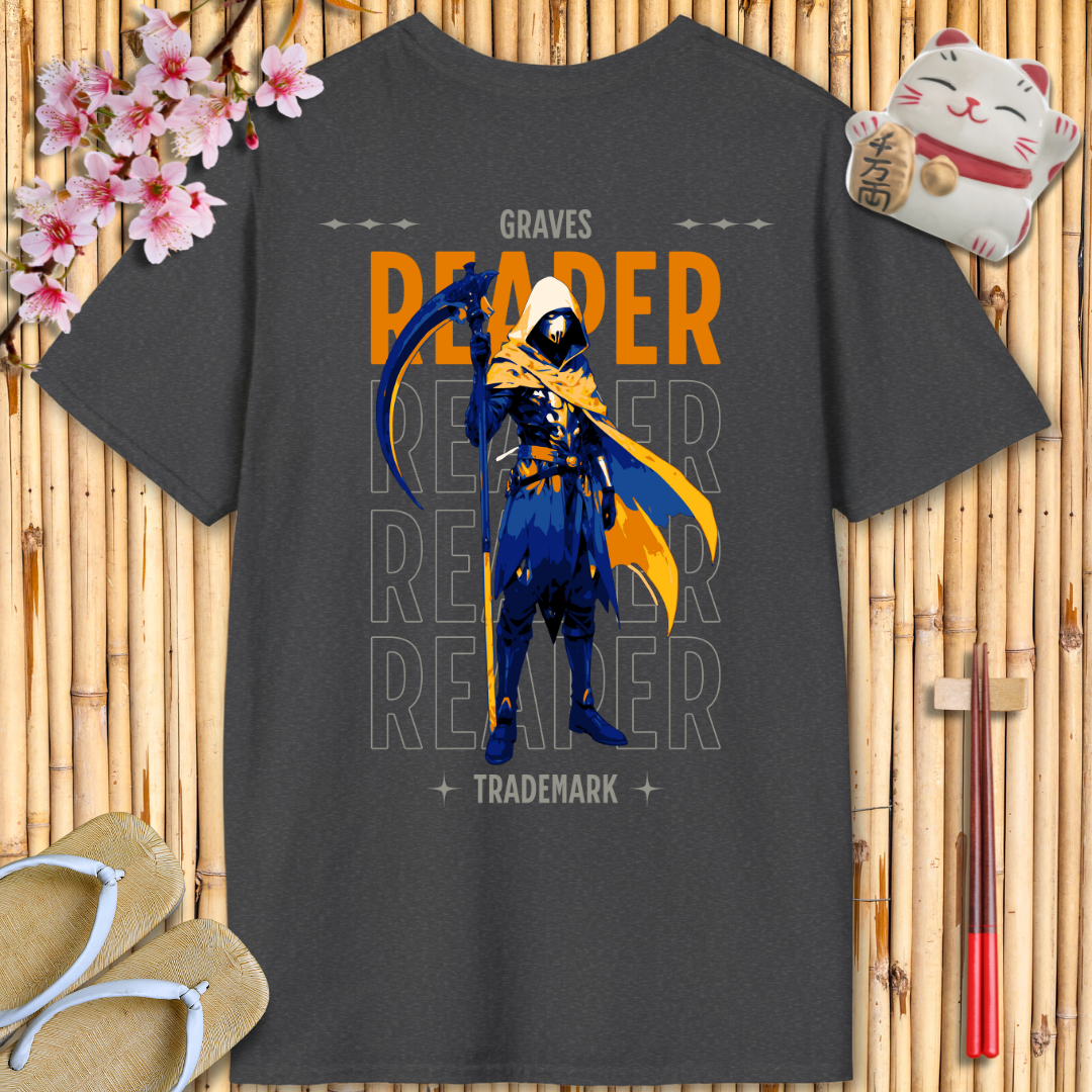 Reaper Orange Back Unisex Softstyle T-Shirt