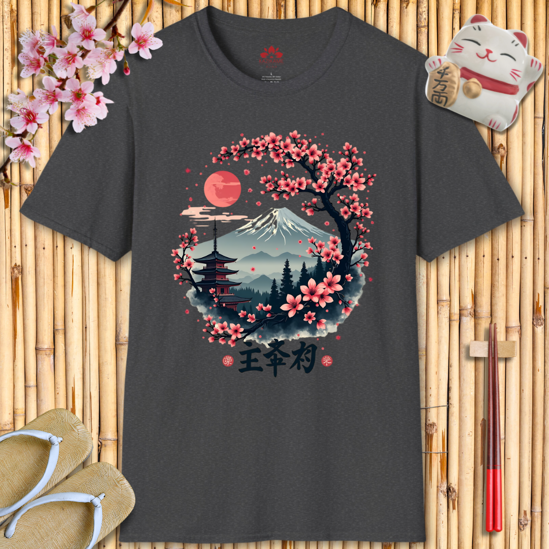 Serene Fuji Unisex Softstyle T-Shirt