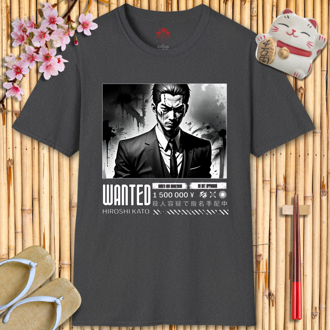 Wanted Yakuza Hitman Unisex Softstyle T-Shirt