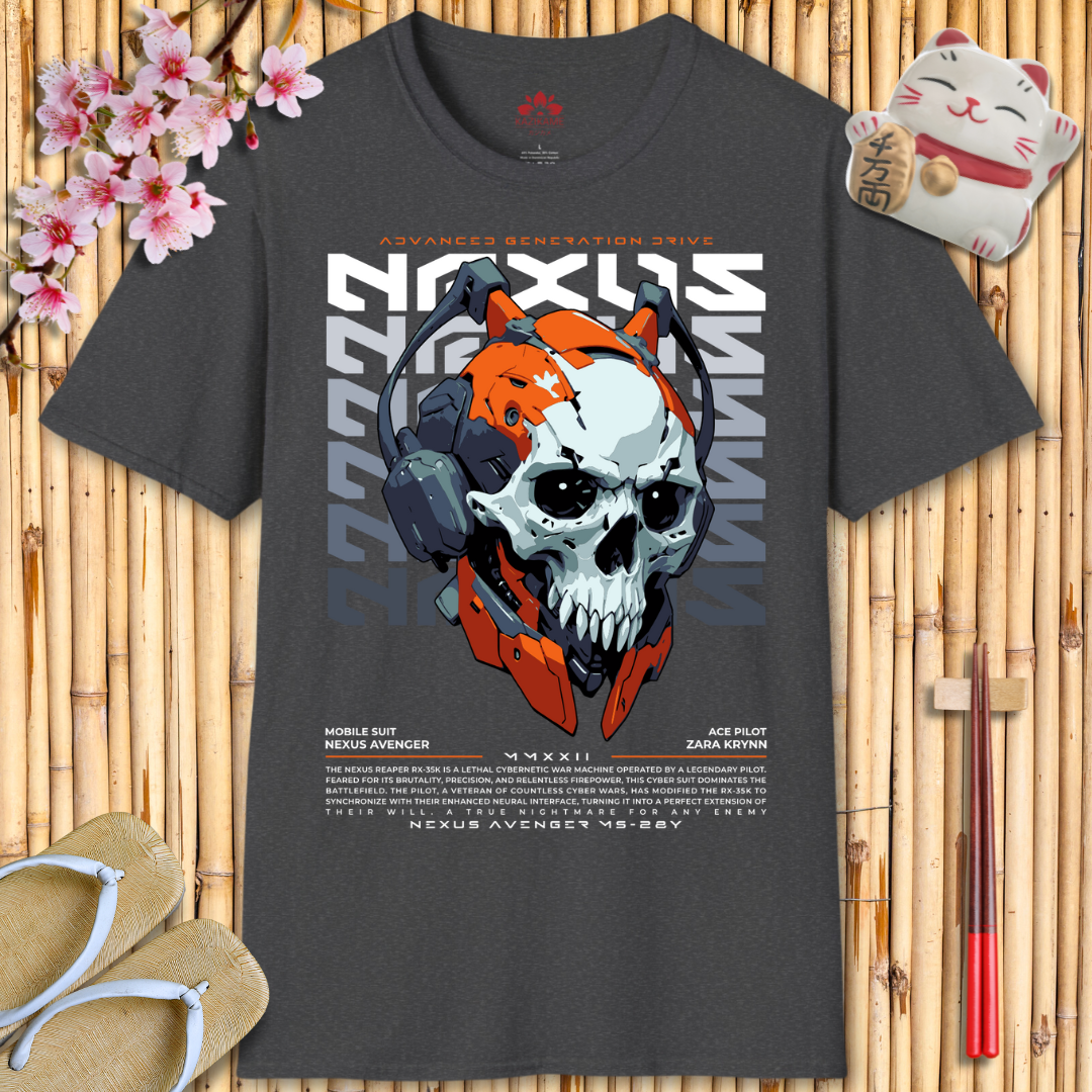 Nexus Orange Unisex Softstyle T-Shirt