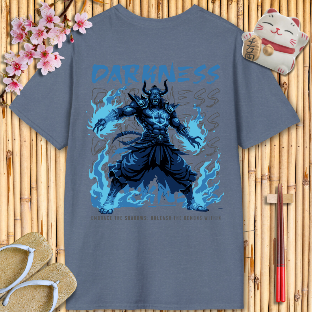 Darkness Blue Back Unisex Softstyle T-Shirt