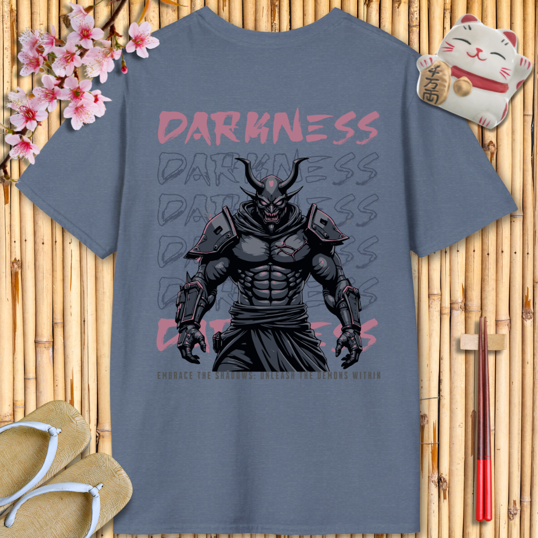 Darkness Pink Back Unisex Softstyle T-Shirt