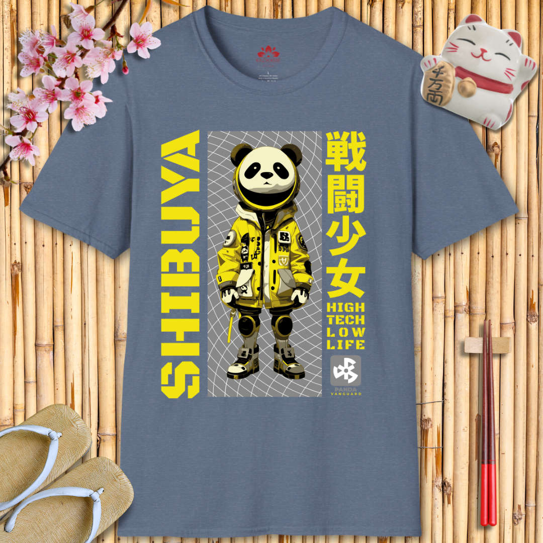 Shibuya Yellow Unisex Softstyle T-Shirt