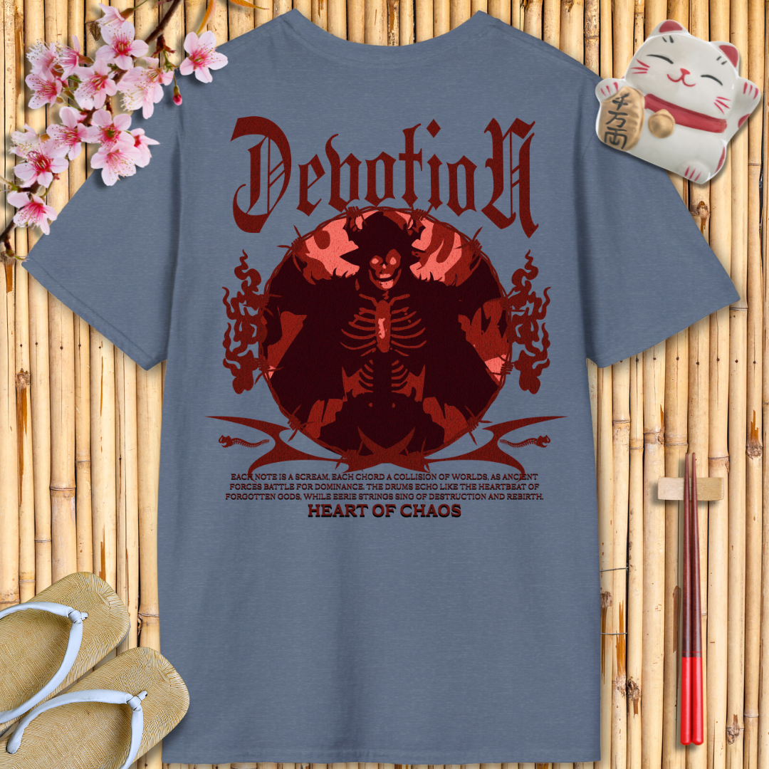 Devotion Red Back Unisex Softstyle T-Shirt