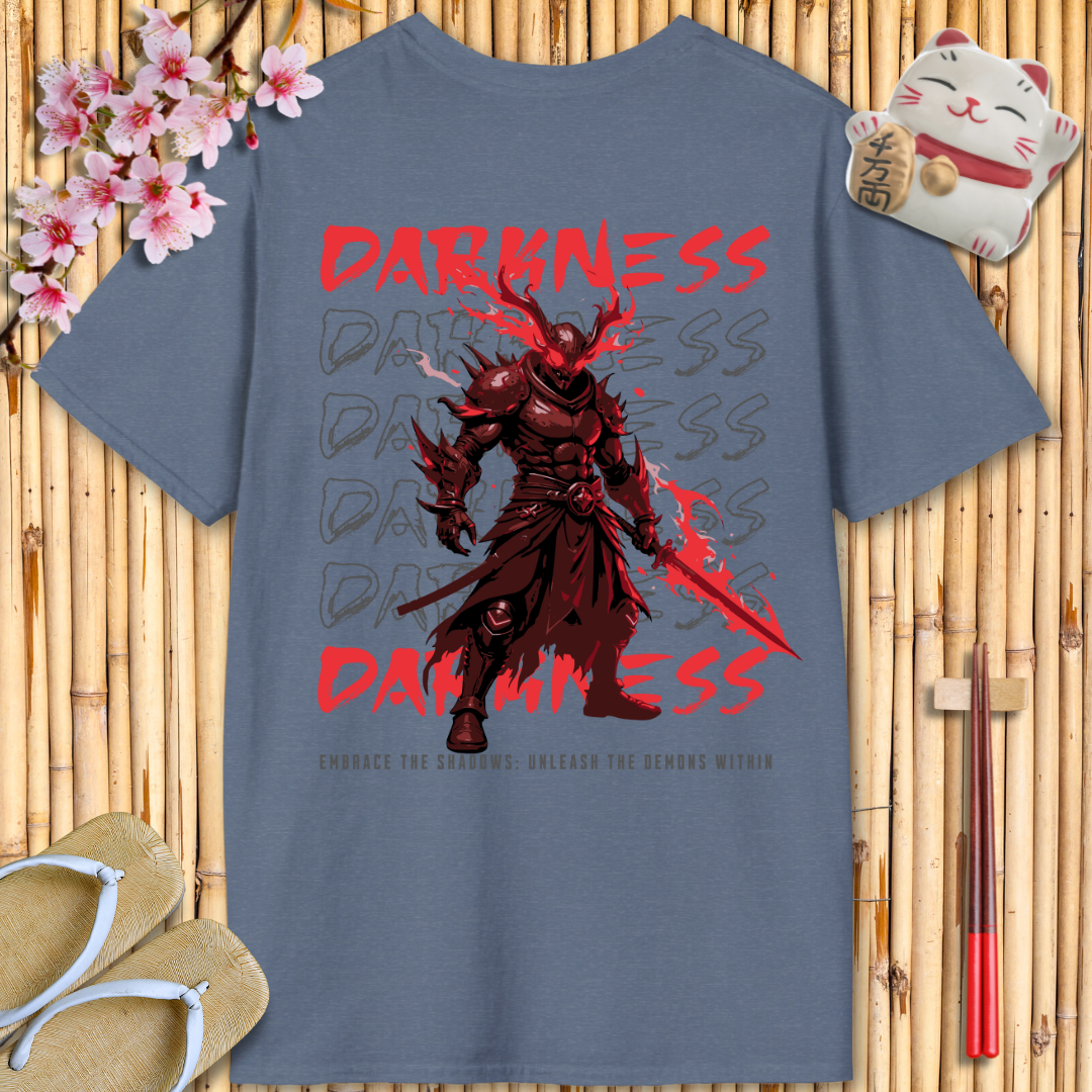 Darkness Red Back Unisex Softstyle T-Shirt