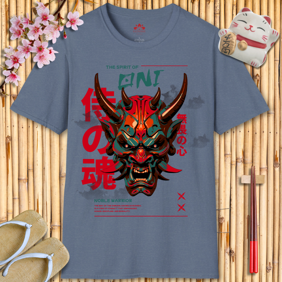 Oni Red Unisex Softstyle T-Shirt