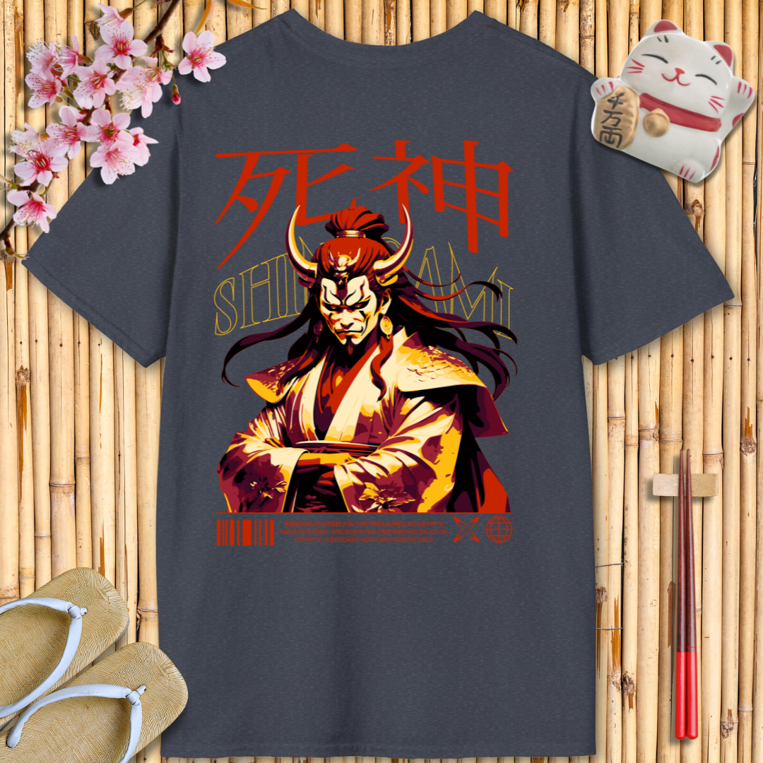 Japanese God Red Back Unisex Softstyle T-Shirt