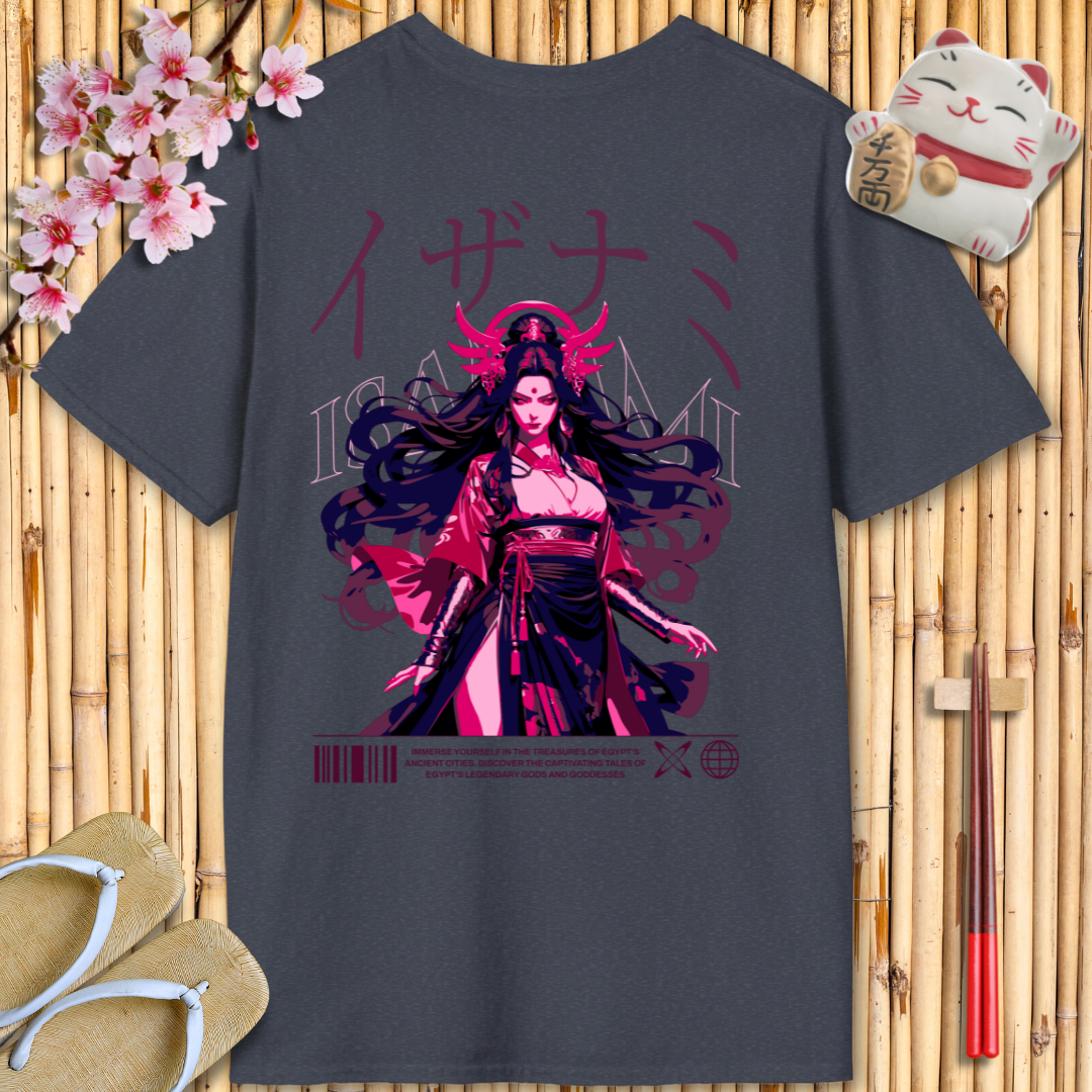 Japanese God Pink Back Unisex Softstyle T-Shirt