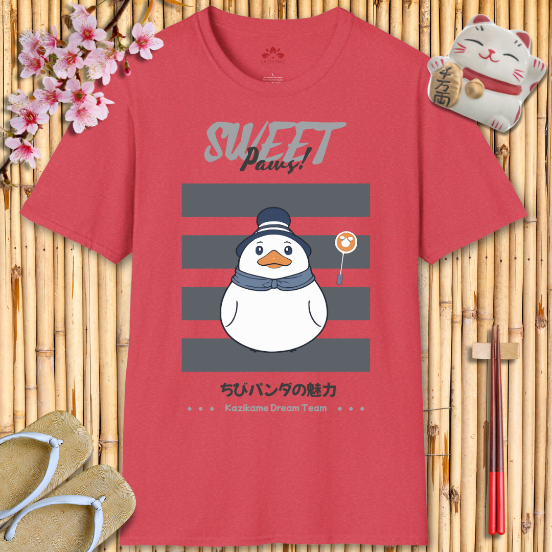 Sweet Paws Penguin Unisex Softstyle T-Shirt