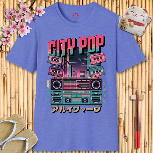 CityPop Boombox Unisex Softstyle T-Shirt