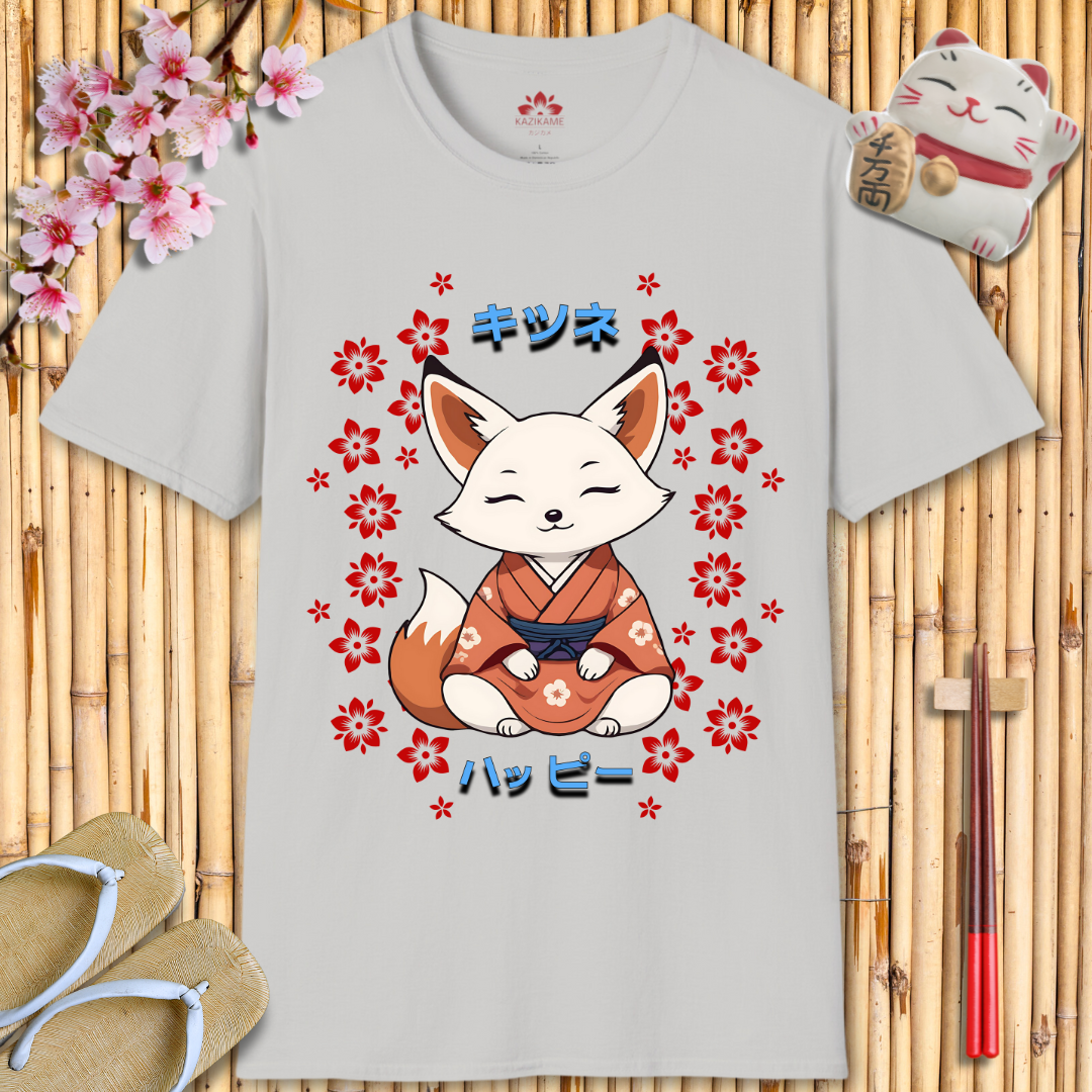 Zen Kitsune Unisex Softstyle T-Shirt