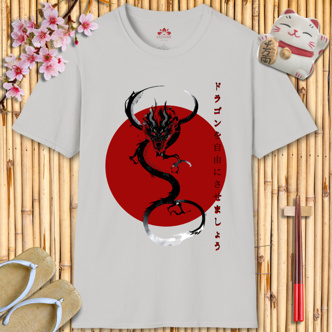 Traditional Dragon Unisex Softstyle T-Shirt