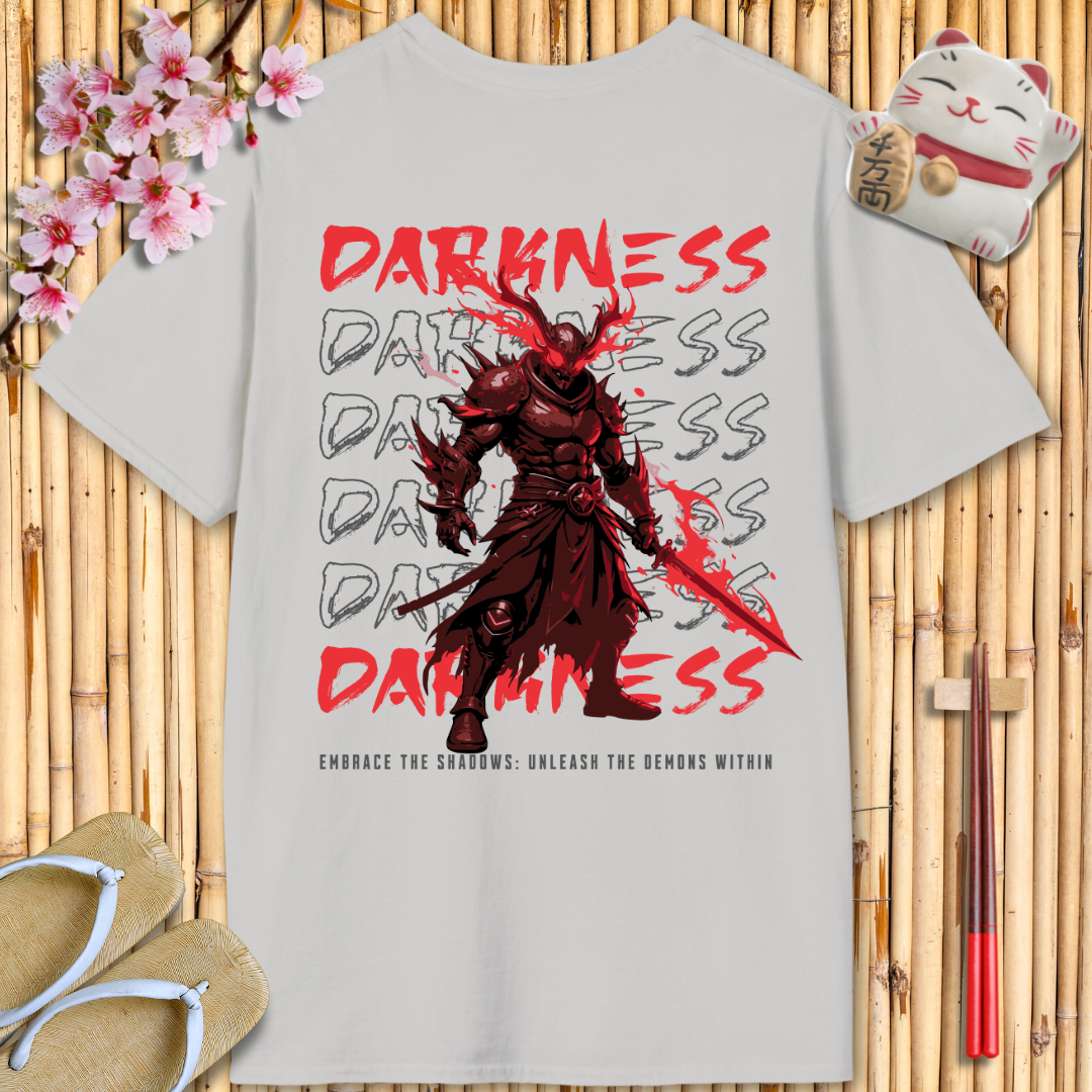 Darkness Red Back Unisex Softstyle T-Shirt