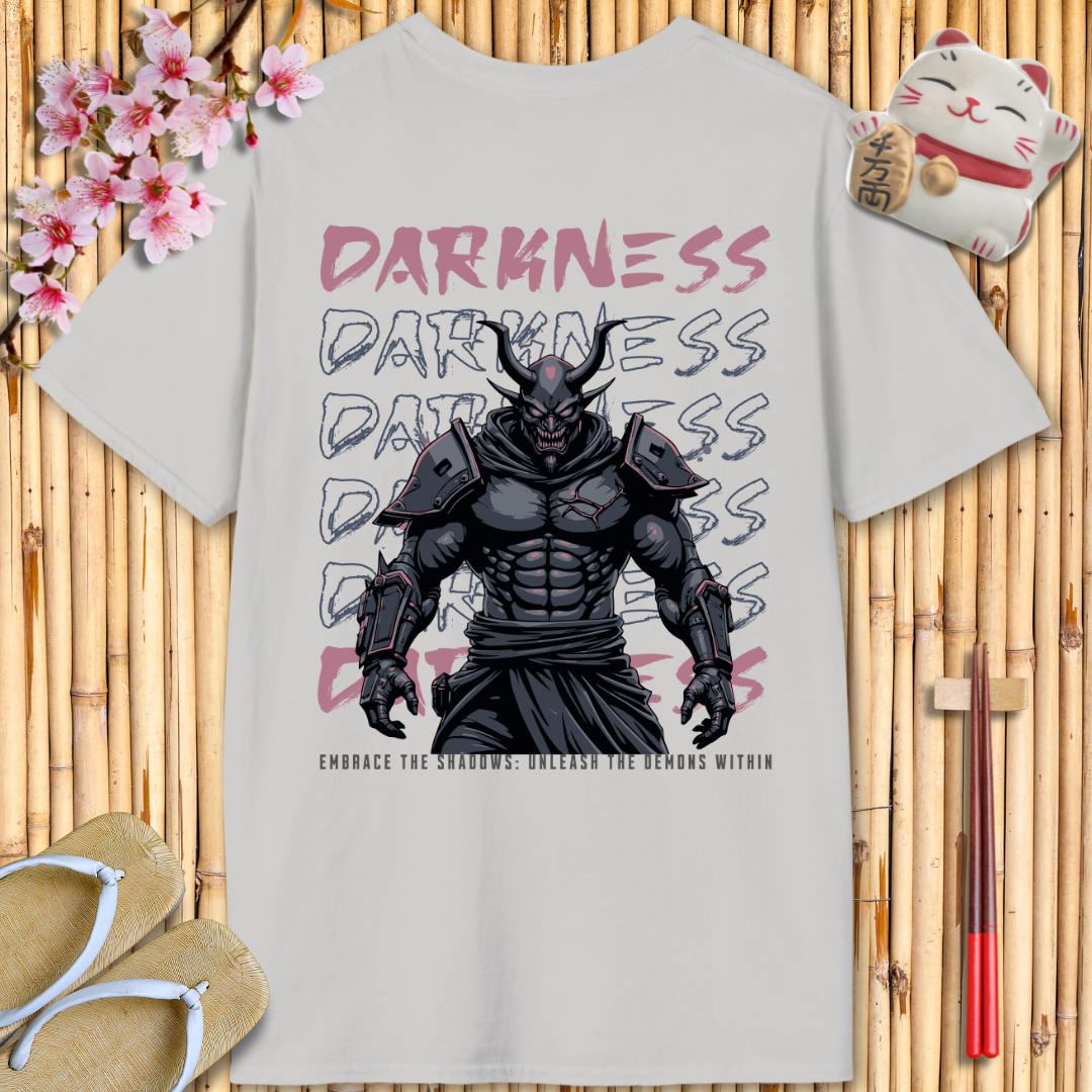 Darkness Pink Back Unisex Softstyle T-Shirt