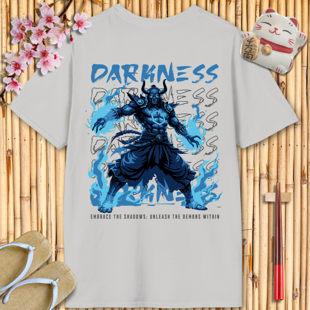 Darkness Blue Back Unisex Softstyle T-Shirt