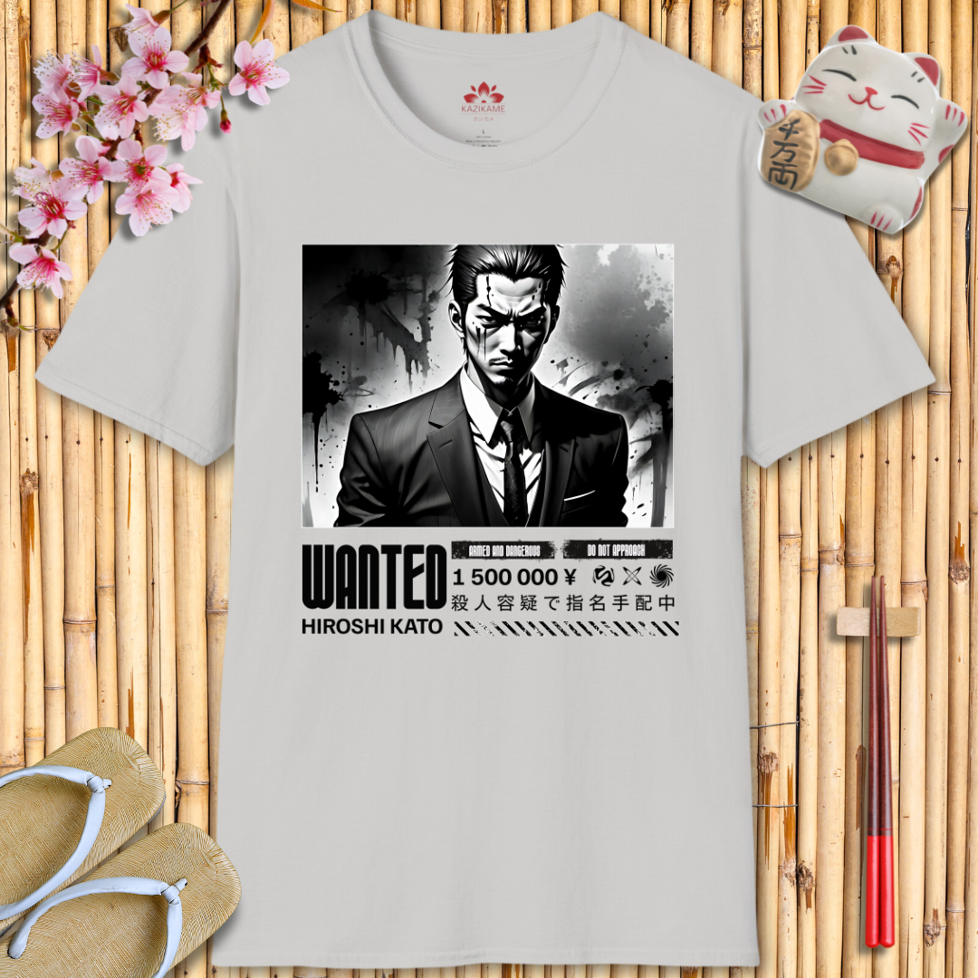 Wanted Yakuza Hitman Unisex Softstyle T-Shirt