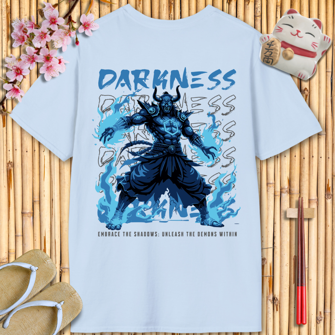 Darkness Blue Back Unisex Softstyle T-Shirt