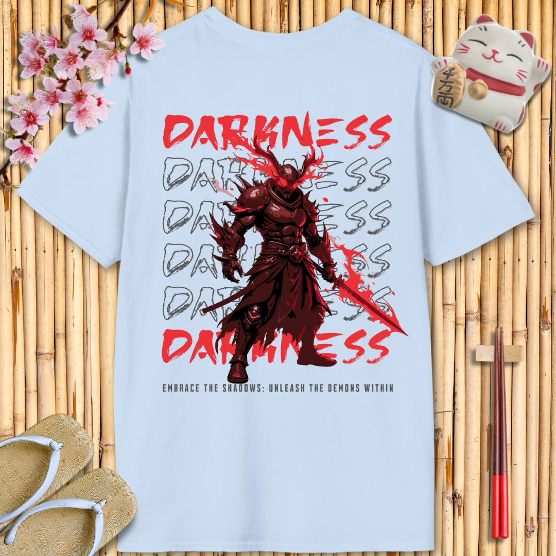 Darkness Red Back Unisex Softstyle T-Shirt