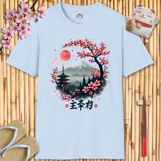 Serene Fuji Unisex Softstyle T-Shirt