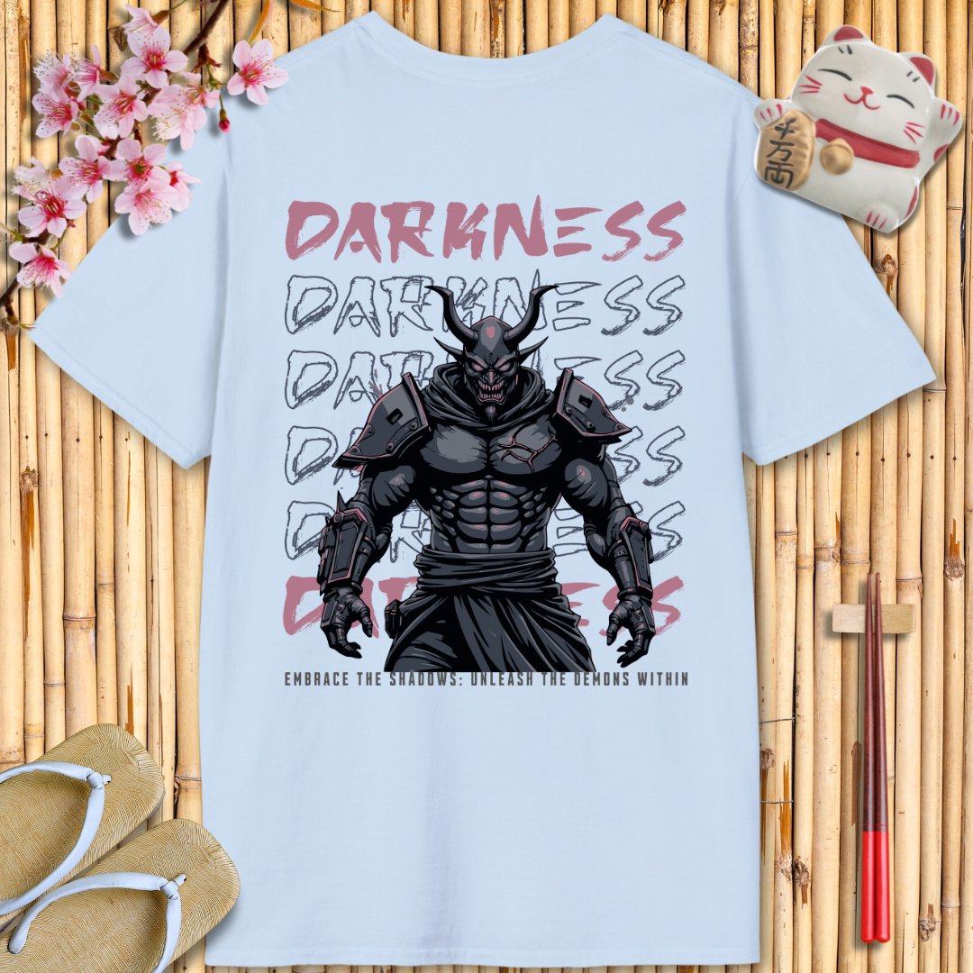 Darkness Pink Back Unisex Softstyle T-Shirt