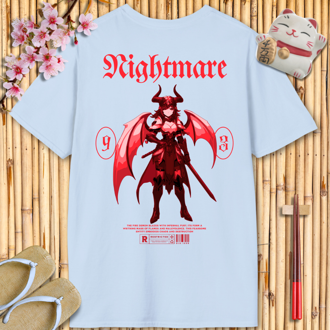 Nightmare Red Unisex Softstyle T-Shirt