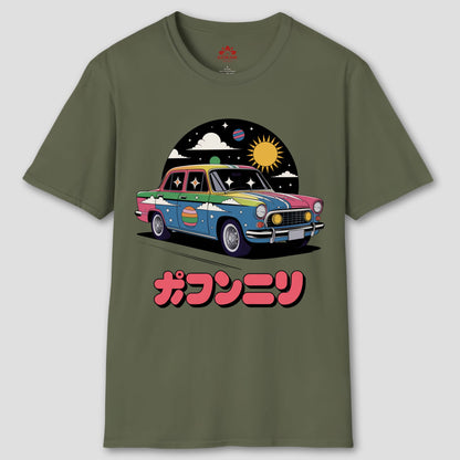 Starlit Retro Sedan T-Shirt