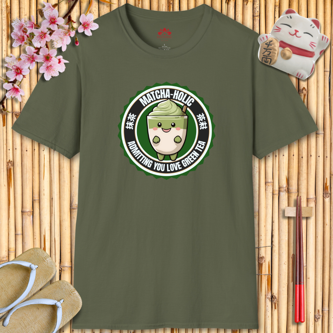 Matcha-Holic Unisex Softstyle T-Shirt