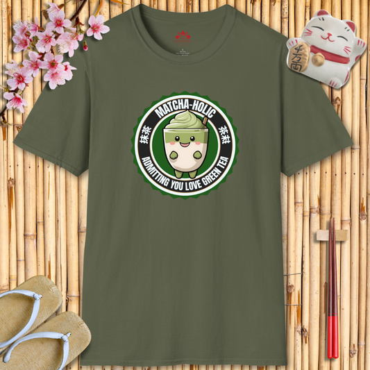 Matcha-Holic Unisex Softstyle T-Shirt