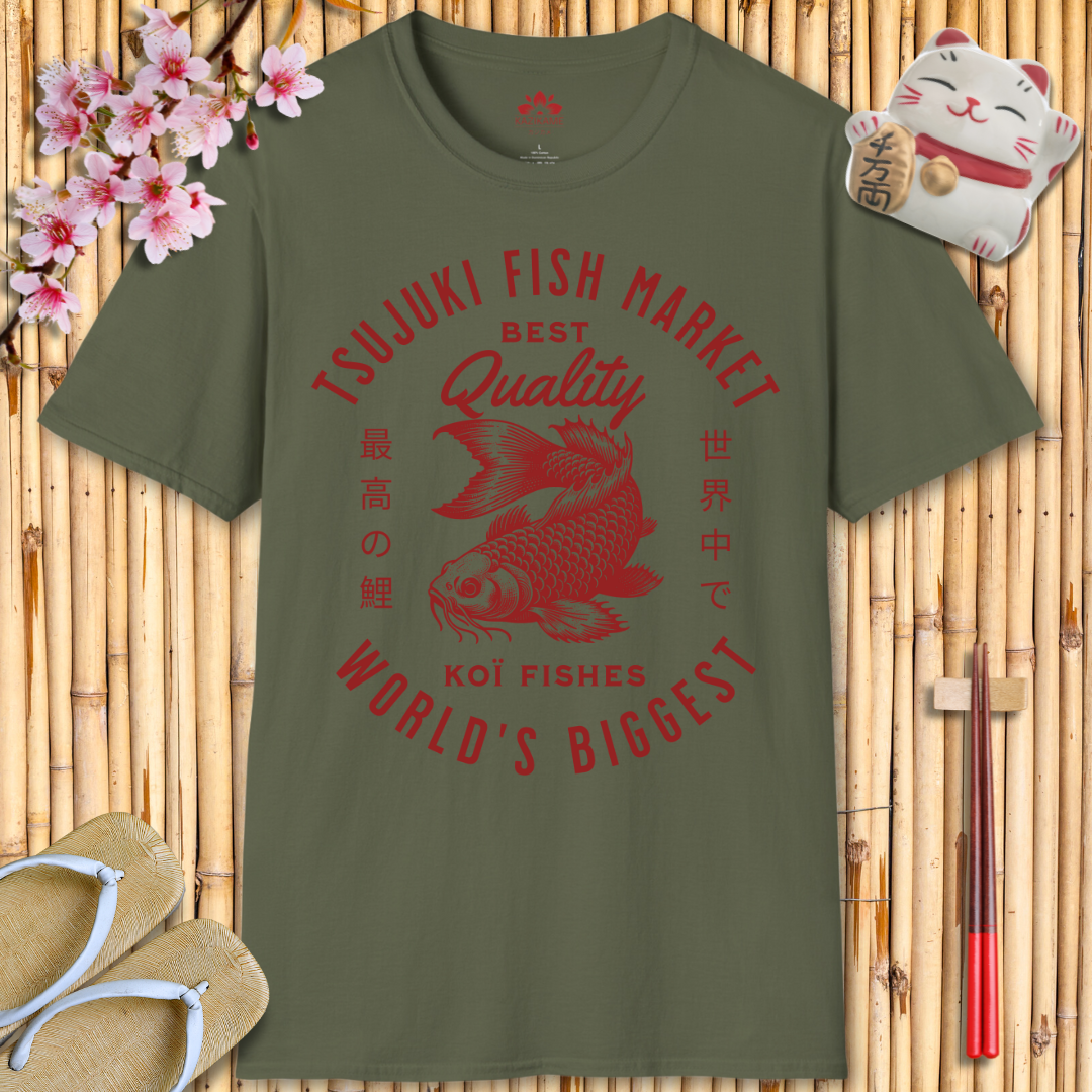 Tsujuki Fish Market Unisex Softstyle T-Shirt