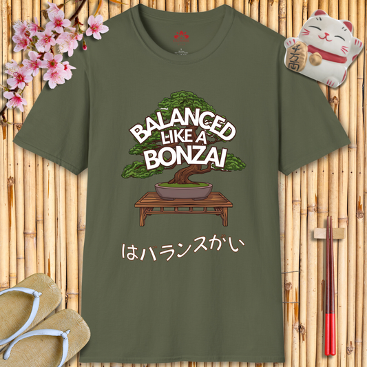 Balanced like a Bonzai Unisex Softstyle T-Shirt