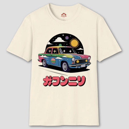 Starlit Retro Sedan T-Shirt