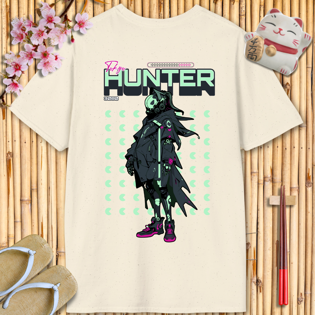 Tokyo Hunter Green Back Unisex Softstyle T-Shirt