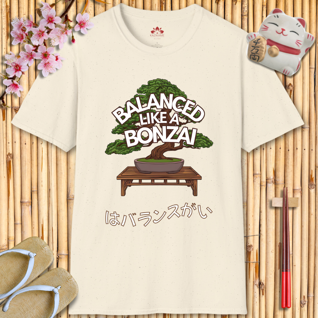 Balanced like a Bonzai Unisex Softstyle T-Shirt