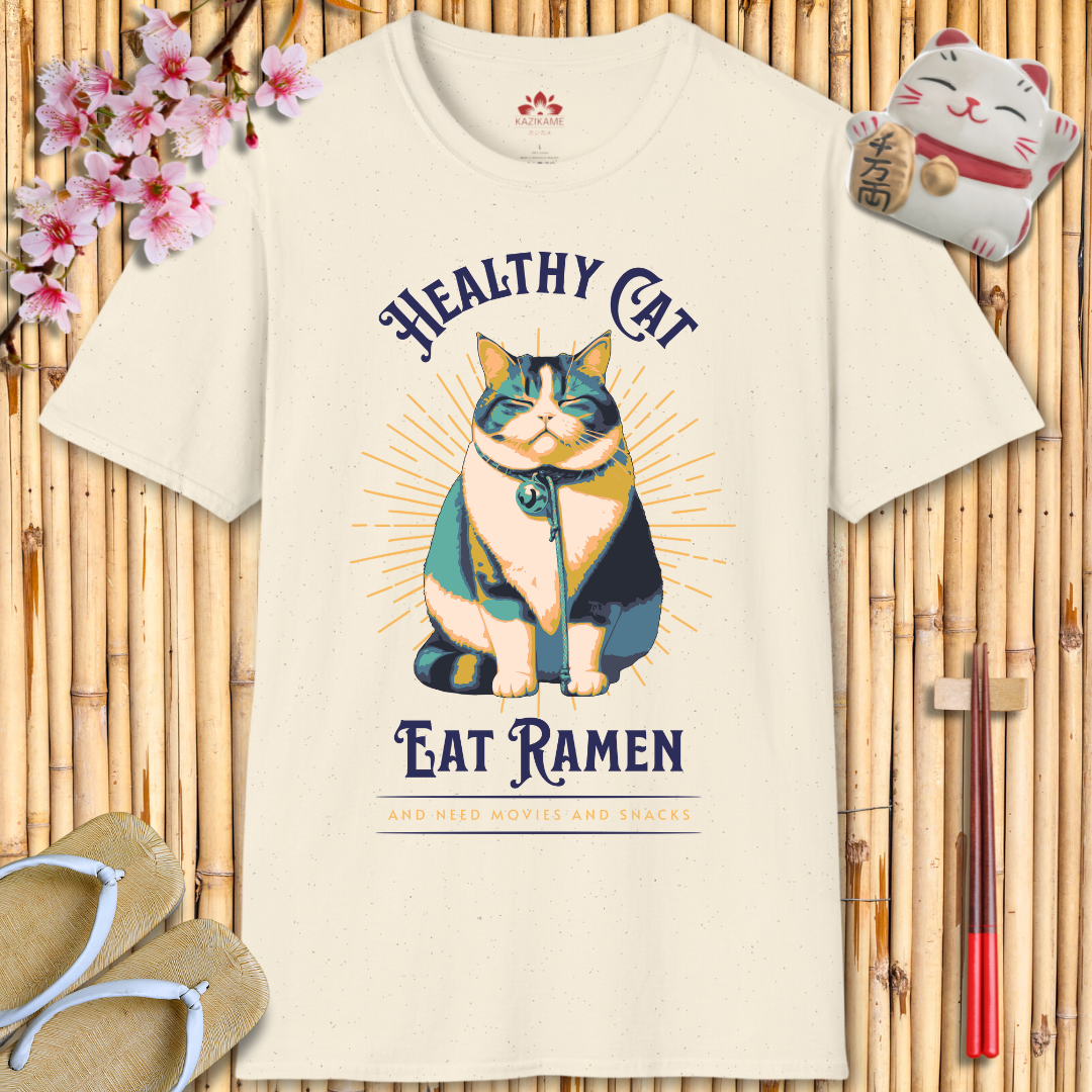 Healthy cat Unisex Softstyle T-Shirt