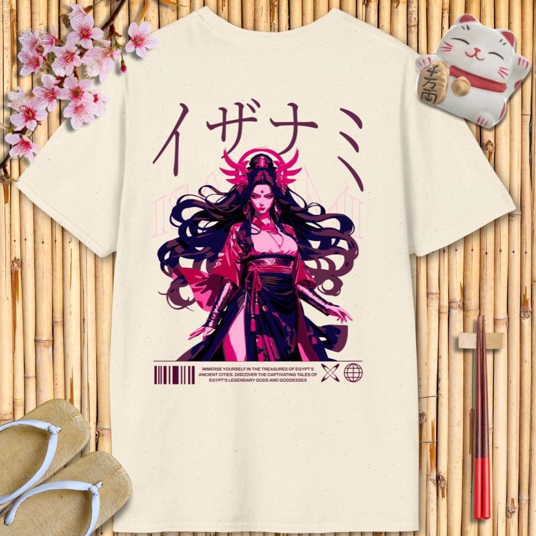 Japanese God Pink Back Unisex Softstyle T-Shirt